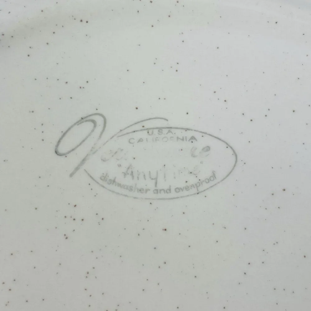 Vintage Vernonware Anytime MCM Atomic 13.5